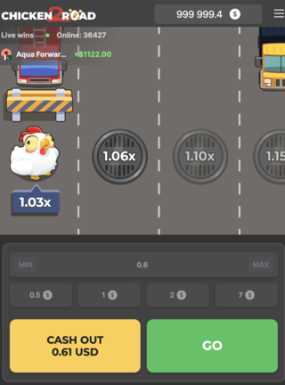 Chicken Road golden egg displaying 1.10x multiplier on the traffic lanes